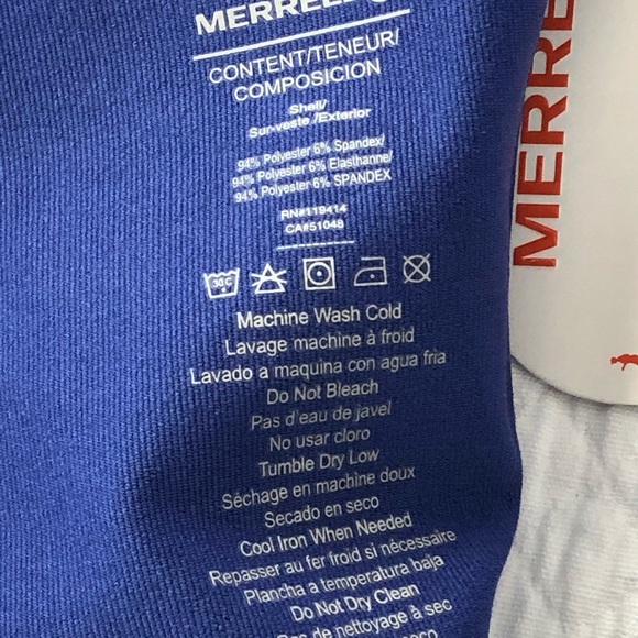 MERRELL WOMEN LEELANI  BLUE skort   SMALL Nwt - Picture 8 of 8